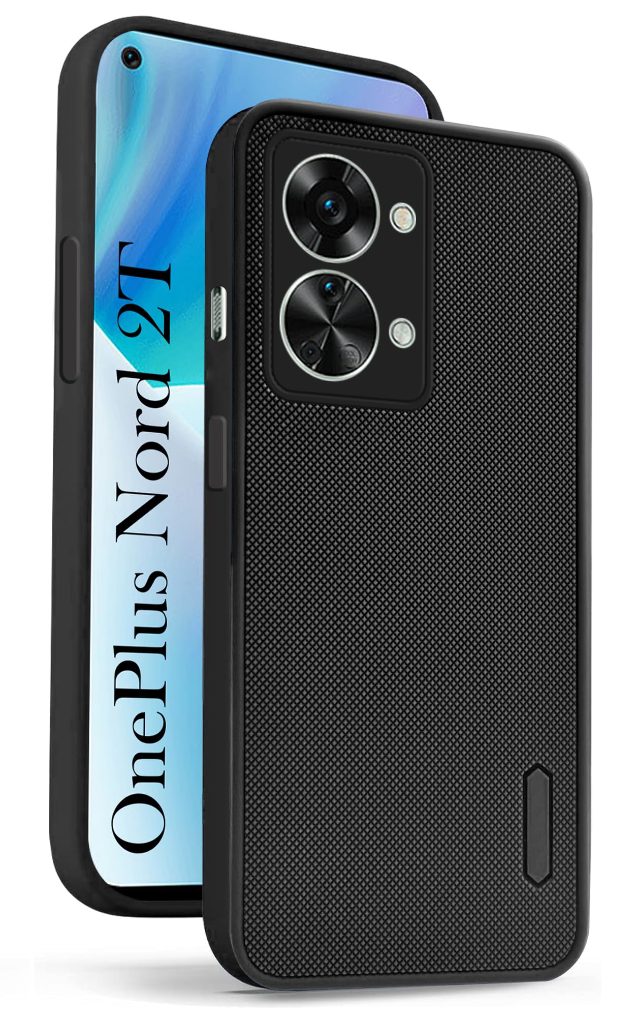 Jkobi Back Cover Case for OnePlus Nord 2T 5G (Textured Grip Design | Camera Protection | Slim and Light Weight | Soft Touch and Feel | Black) (B0CZZX5X39) Amazon Price History, Amazon Price Tracker