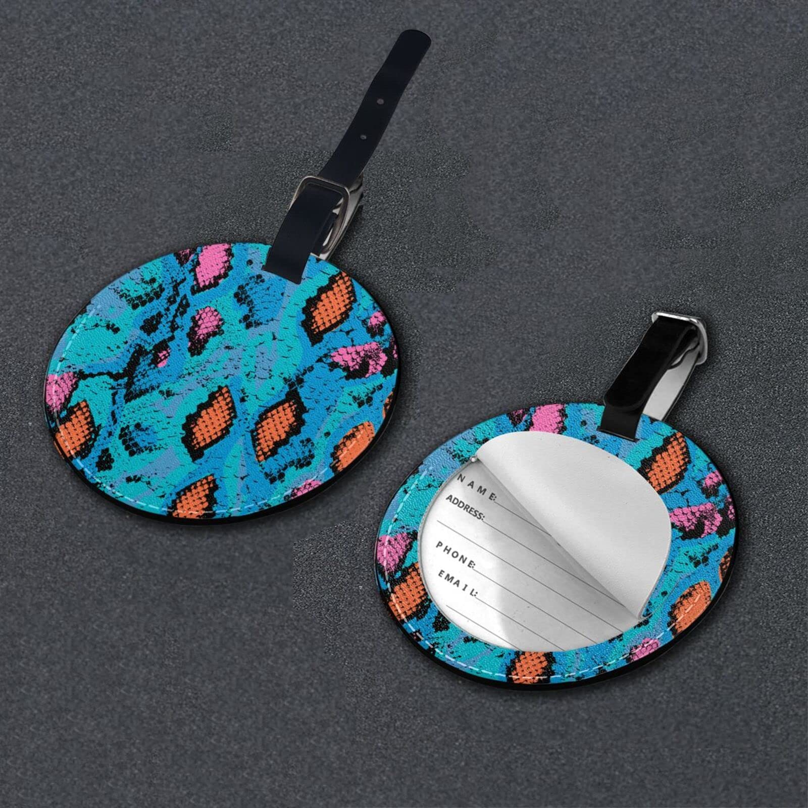 Identificador De Maletas Etiquetas Para Equipaje Con Diseño De