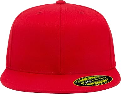 210 Fitted Flat Brim Baseball Hat 