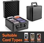 JoyHood Graded Card Storage Box, Top Loader Storage Box, PSA Slab Case for Trading Cards & Sports Cards - Holds up to 250+ Top Loaderss