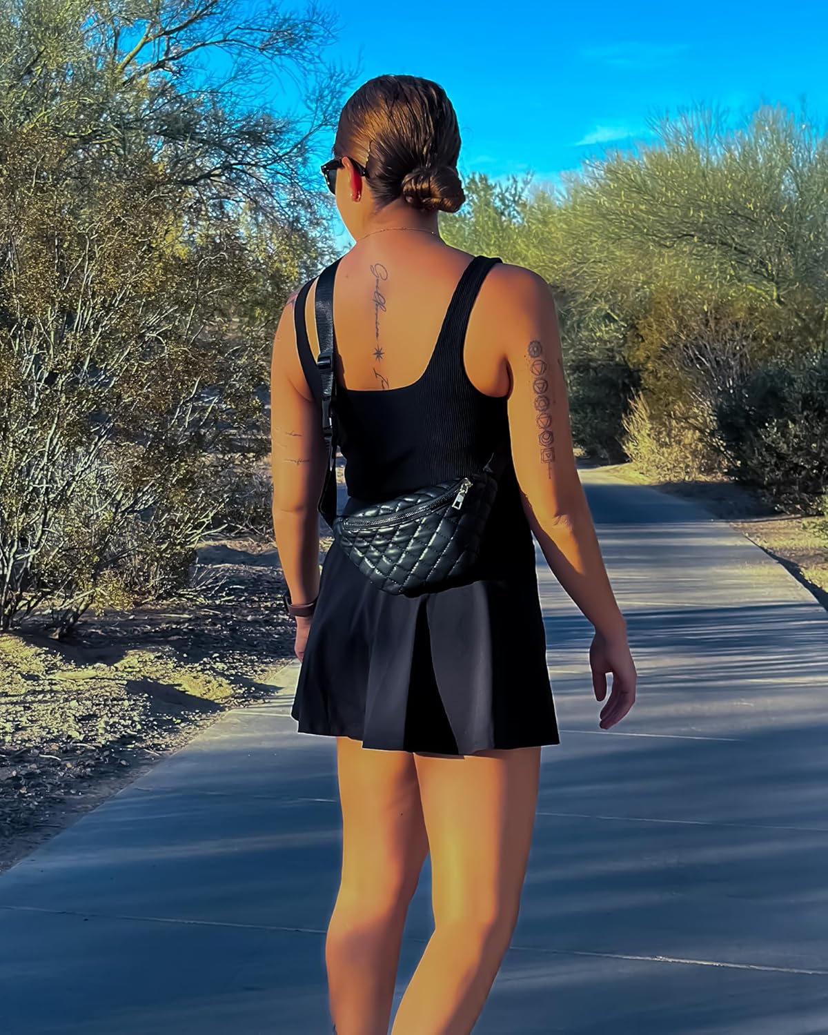 Stelle Women Tennis Skirt Golf Skorts Athletic High Waisted with Pockets Inner Shorts Sport Workout Pleated Pickleball - Image 6