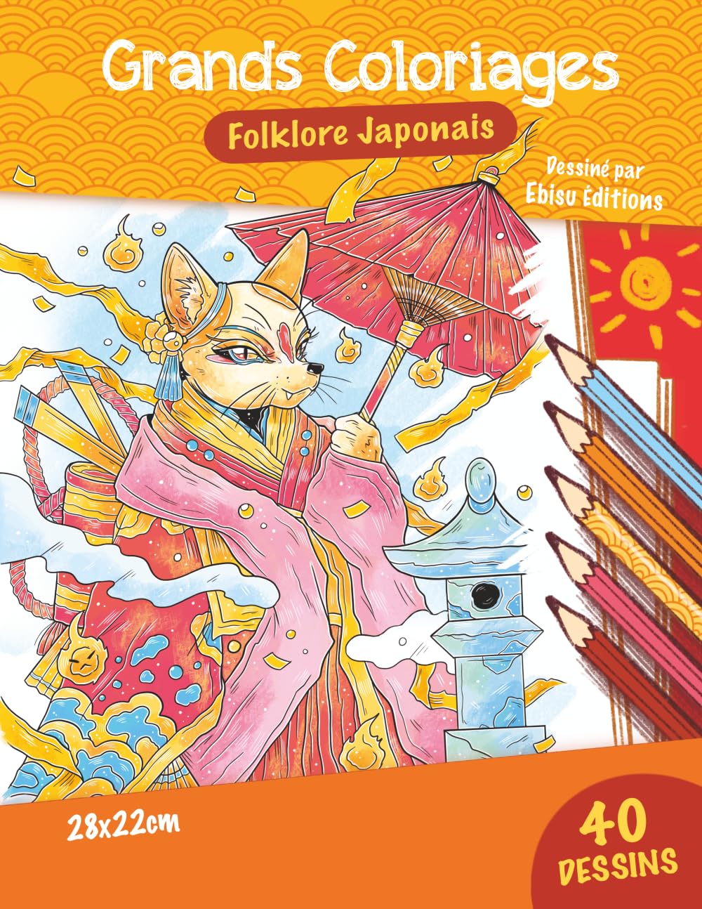 Grands Coloriages du Folklore Japonais (Les Coloriages du Ponchou-Network)