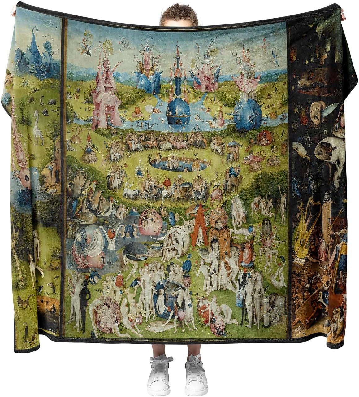 Lament ConfigurationThe Garden of Earthly Delights Throw Blanket for Women Men Couch Sofa Bed Decor 60" x 50" (150cm x 130cm)