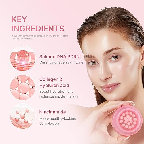 Miniatura 6 de medicube Piel desigual y duo firma crema hidratante facial de cápsulas doradas de vitamina C profunda y crema de cápsula de colágeno rosa PDRN de