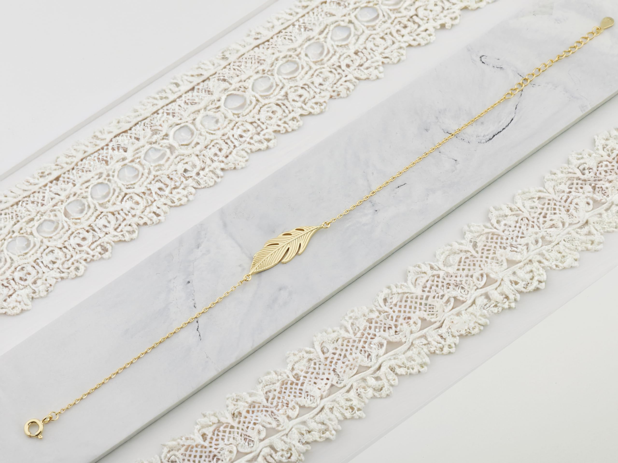Sofia Milani - Bracciale da Donna in Argento 925 - Ciondolo a Piuma Ala Angelo