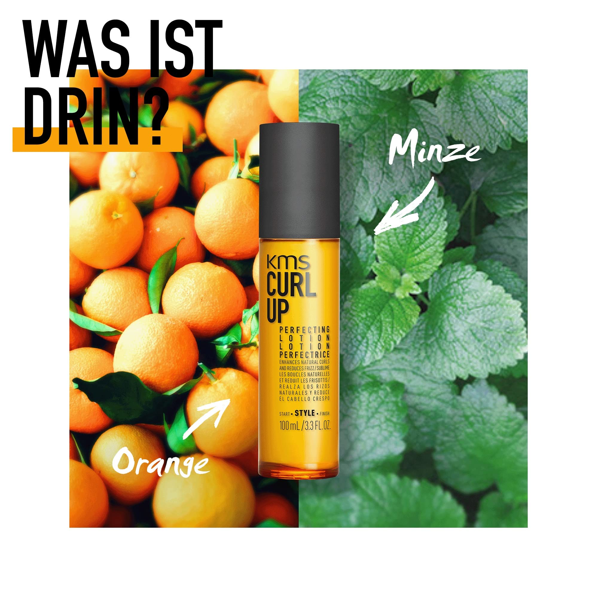 KMS CURLUP Perfecting Lotion für Locken und Wellen, 100 ml