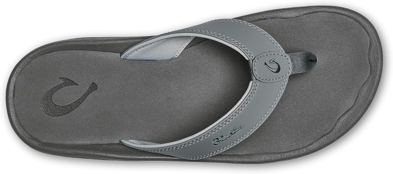 OLUKAI Ohana Men's Beach Sandals, Water Resistant Flip Flops, Arch Support & Comfort Fit, Lightweight & Durable, Enhanced Grip & Traction - Image 2