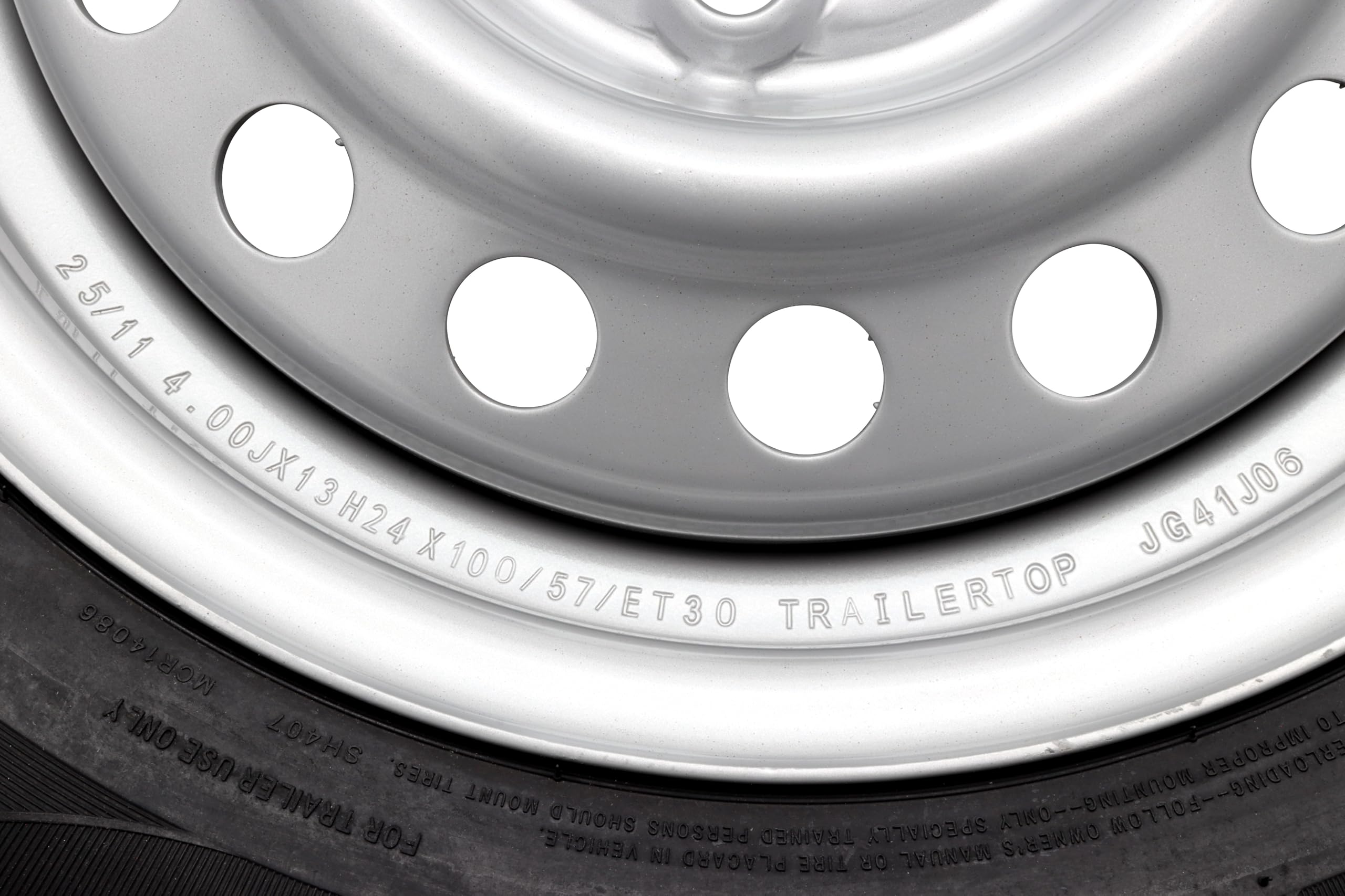 Ruota completa 155/80R13 84N 100x4, 4Jx13, 4 fori, 155 80 R 13 (2 pezzi)
