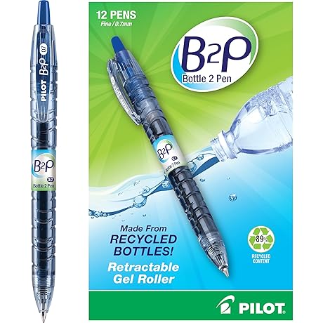 Writing Redefined: PILOT BP2P Pens, Refilling into a Sustainable Future