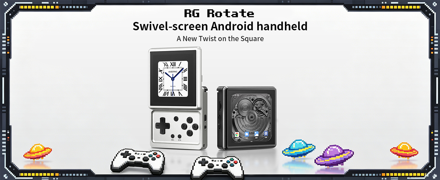 Amazon.com: RG Rotate Retro Handheld Game Console, 3.5