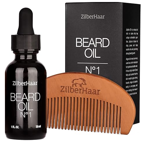ZilberHaar Beard Oil №1 - Pure, Organic Moroccan Argan and