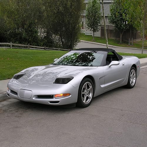 Miniatura 2 de SPEC-D TUNING LHP-CVET97G-RS Faro proyector - Smoke 97-04 Chevrolet Corvette