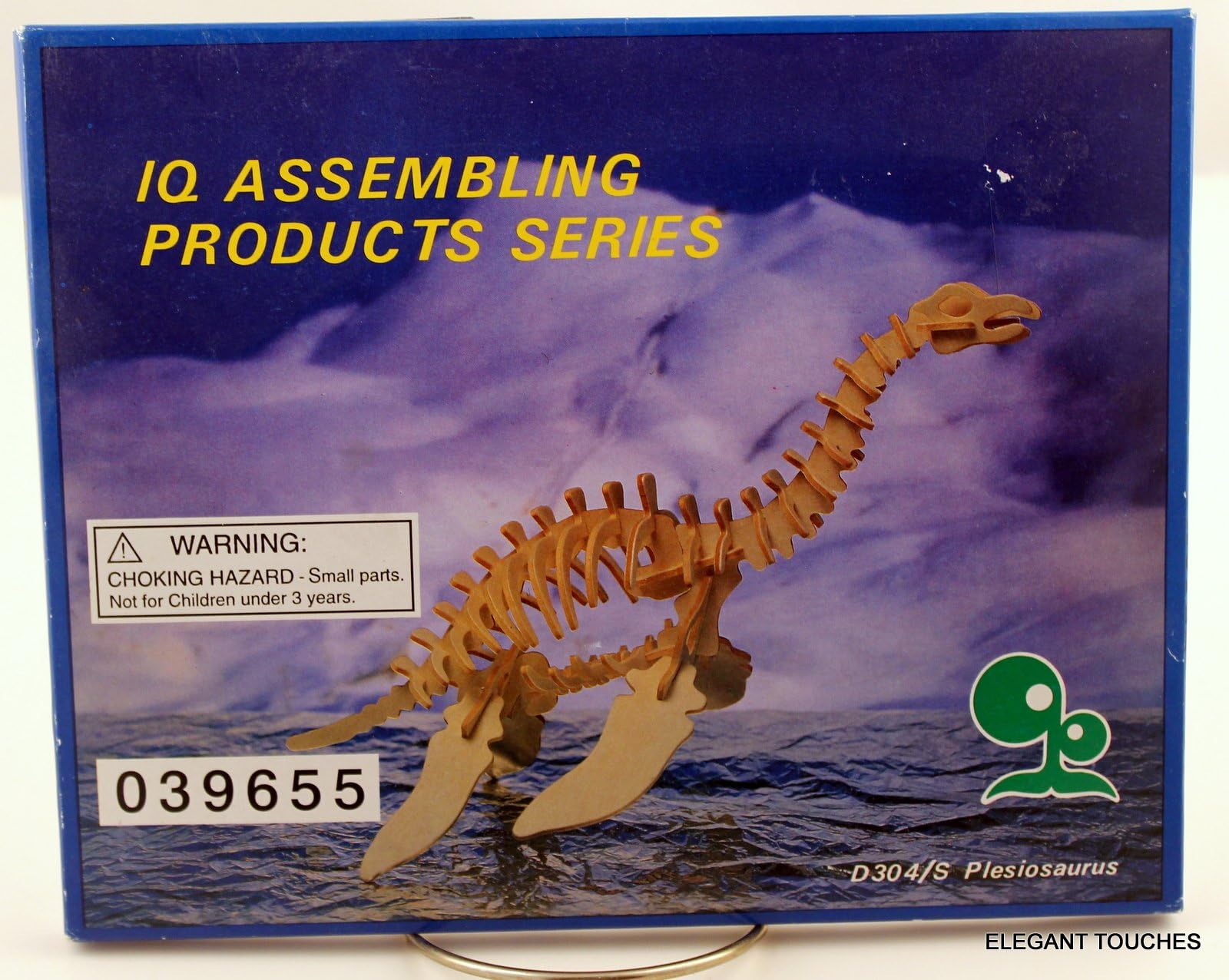 Dinosaur, Plesiosaurus model kit, wood, balsa NIB