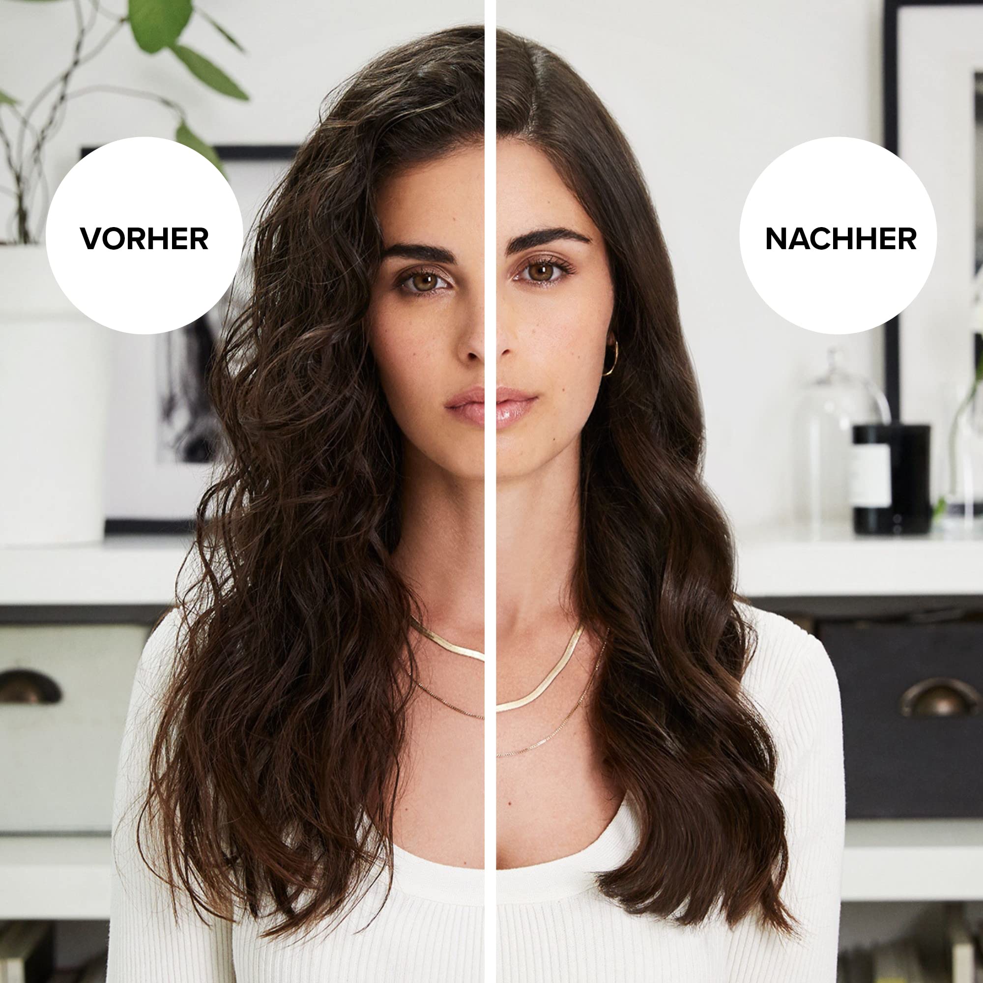 Bellissima Steam Elixir, Dampf- Haarglätter, glattes Haar in einem gang ohne Schäden, Glätteisen, Beschichtung aus Keramik und Arganöl, schnelle Erwärmung, 4 Temperaturen, hitzebeständige Schutzmatte