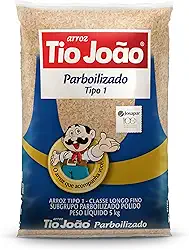 Tio João Arroz Parboilizado - 5Kg