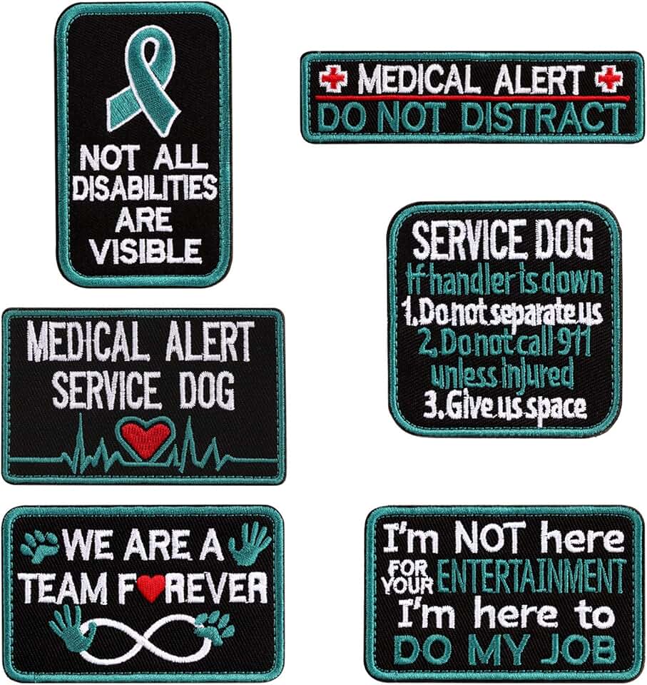 service dog patches