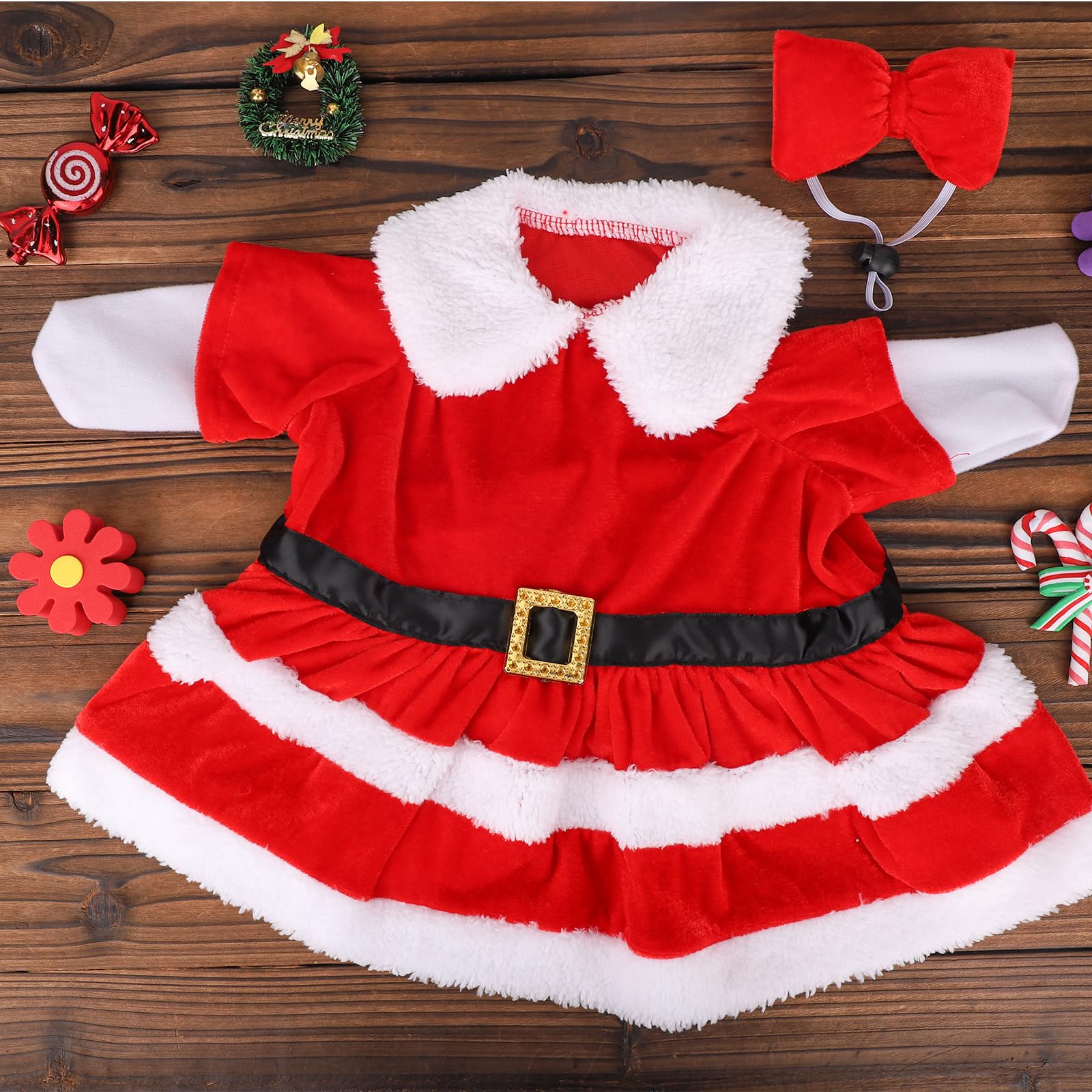 Penitue 23in Christmas Porch Goose Outfit, Include Red Bowtie Headpiece &  Christmas Dress Cute Holiday Goose Costume Decor Accessories for Outdoor  Garden Lawn Yard Statue Xmas Decoration - BigaMart