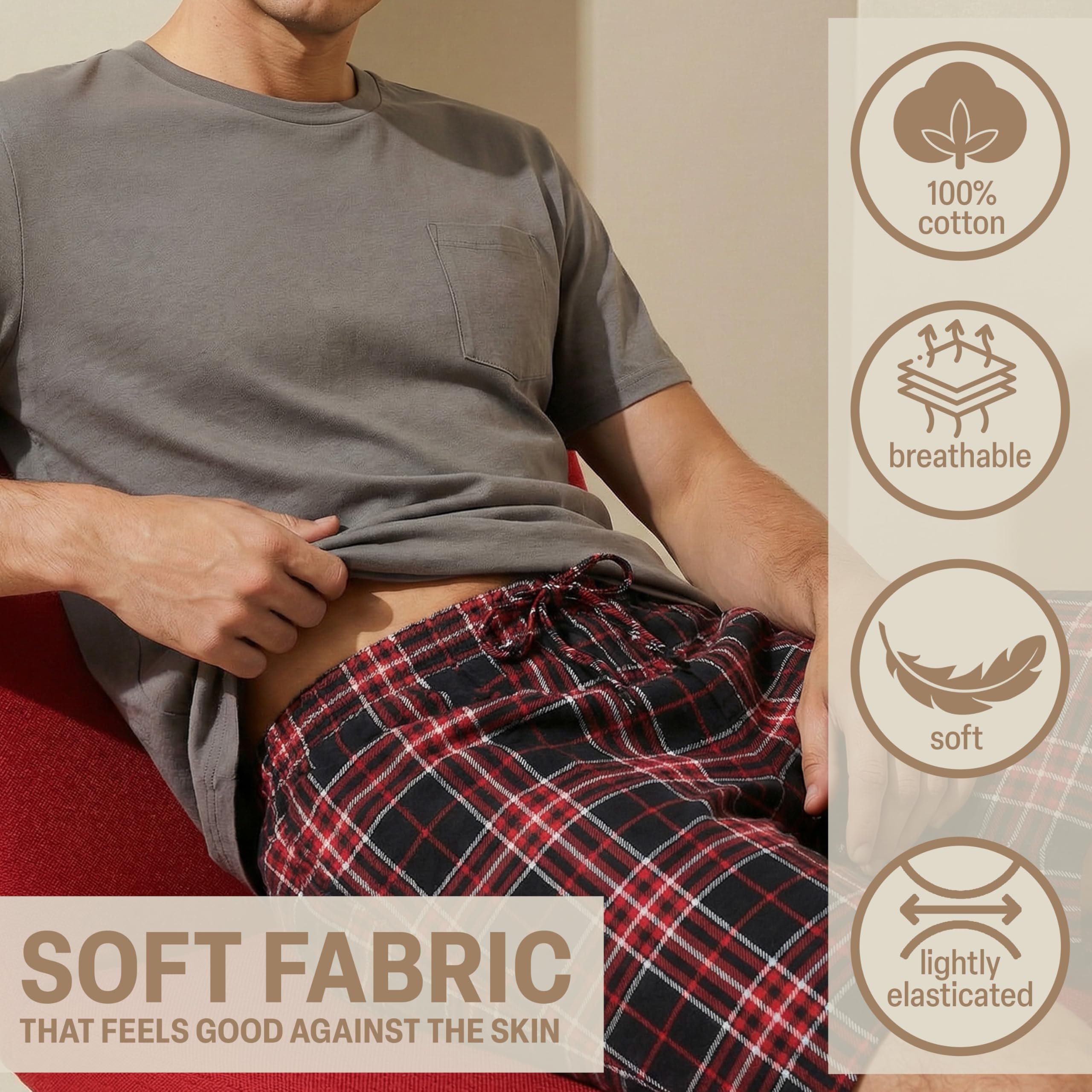 Get Trend Pigiama Uomo Corto Cotone Leggero, M-5XL, Completo Estivo 2 Pezzi con Maglietta Manica Corta e Pantaloncini, Regali per Lui