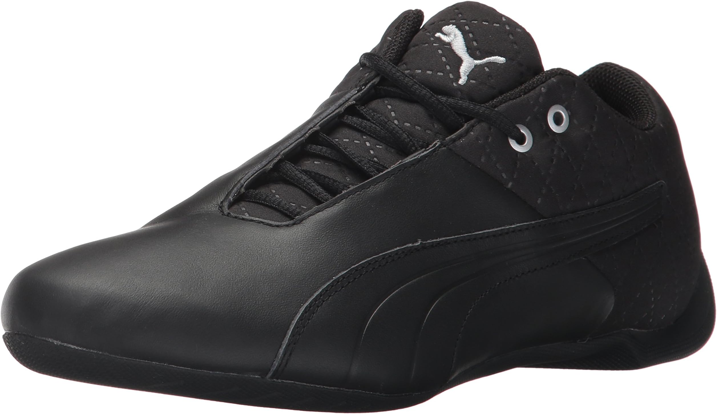 PUMA Men's Future Cat Reeng Quilted Sneaker, Black Silver-Tibetan Red, 13 M US