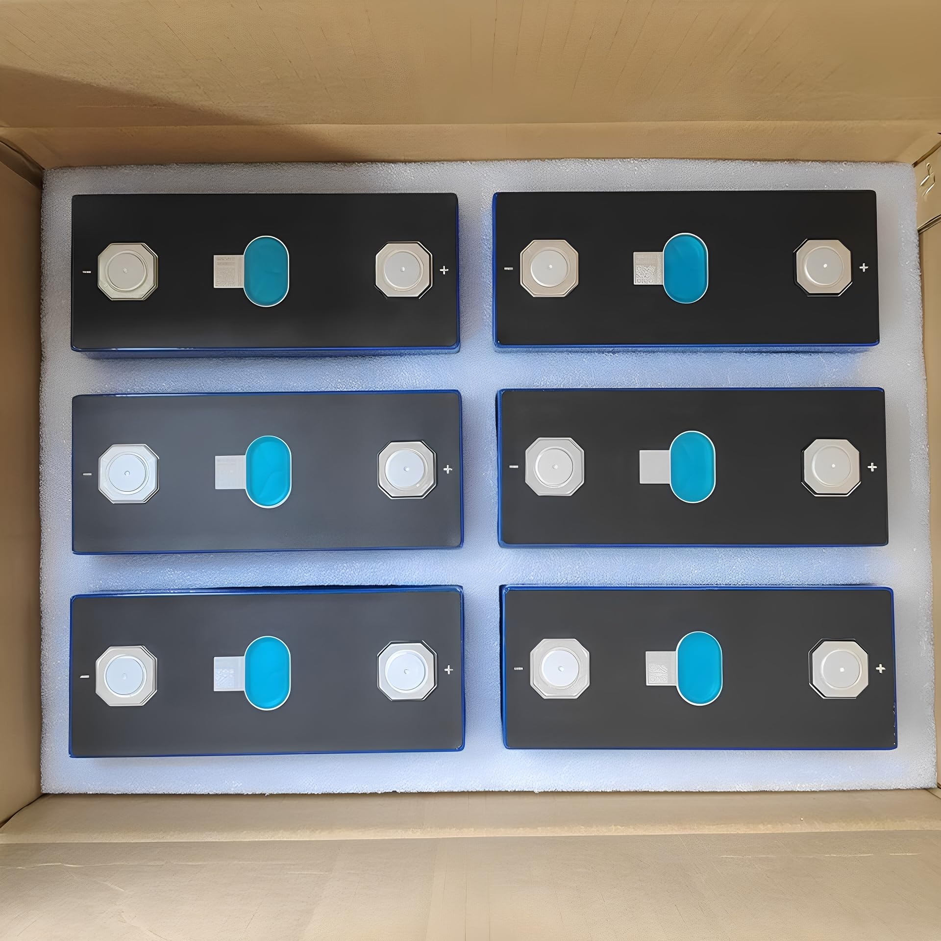 4 baterías solares prismáticas Lifepo4 de 10000 ciclos de litio 280AH 314Ah 3.2v Lifepo4 280ah baterías solares de litio