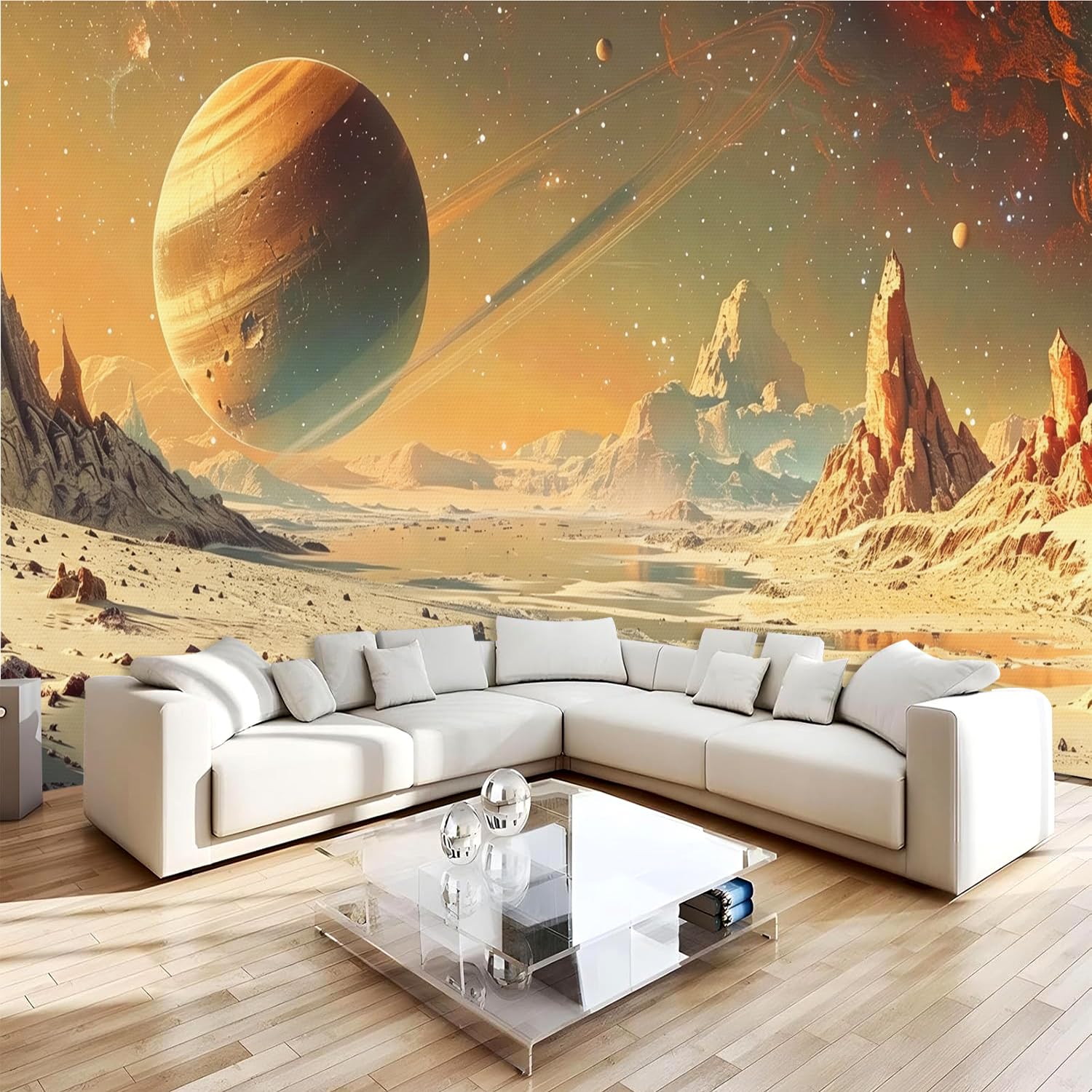 Fototapete Planet Weltraum Motivtapete Vliestapete 300x210cm