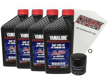 Amazon.com: Cyclemax Standard Yamalube Oil Change Kit