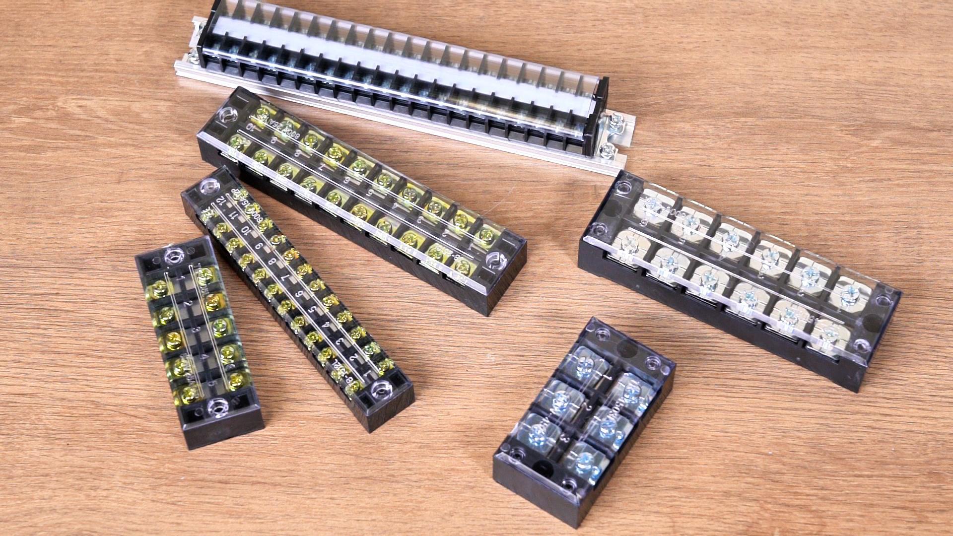 Amazon.com: uxcell 6 Pcs Dual Rows 3 Positions 600V 25A Cable