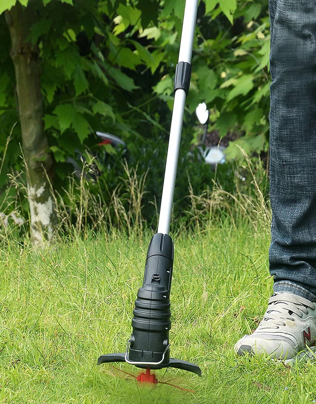 Tosaerba Elettrico Portatile Ricaricabile per Uso Domestico Tosaerba da Giardino per falciare Il Prato zhengzilu