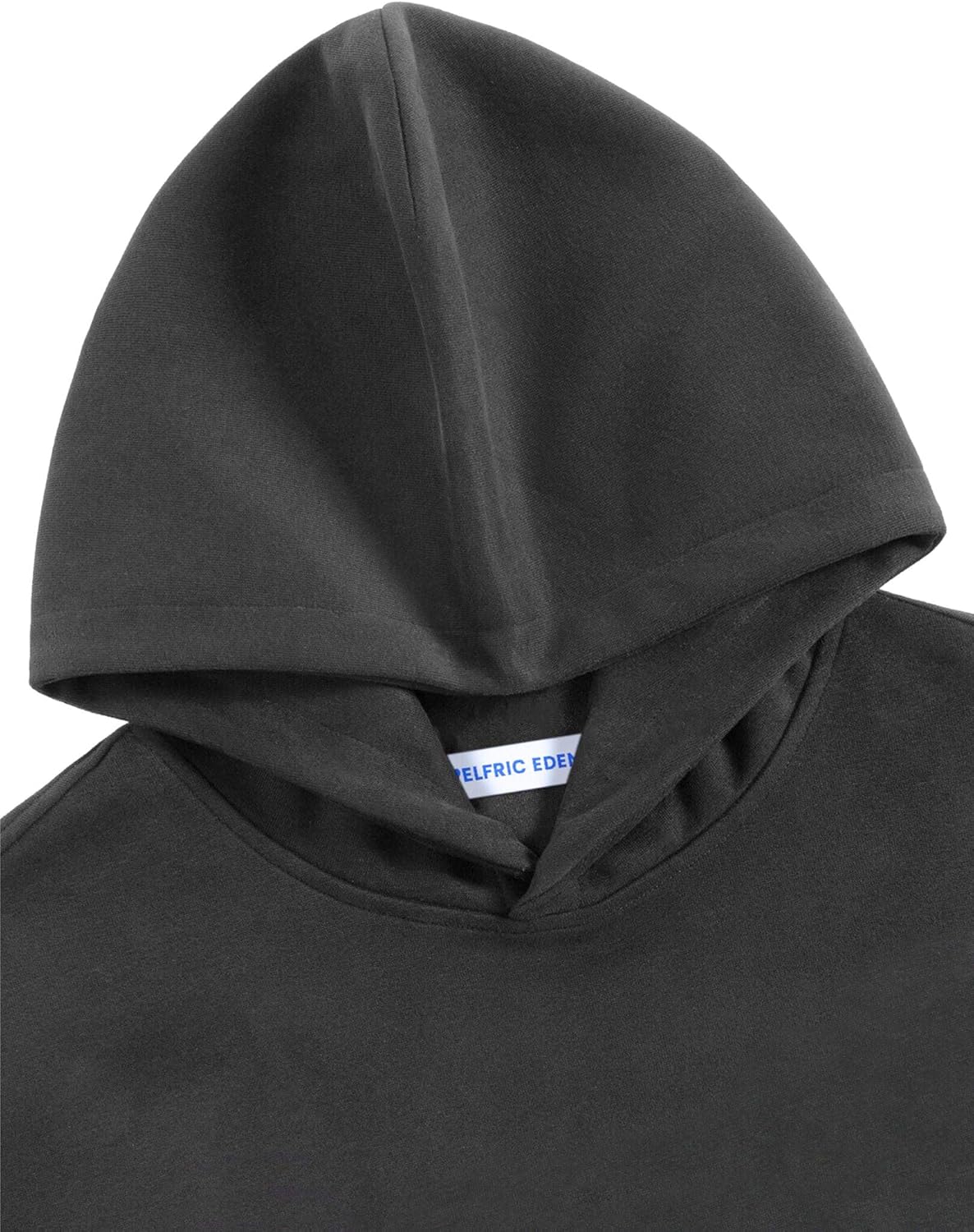 Aelfric Eden Solid Boxy Cropped Pullover Hoodies For Women Men Unisex Y2k Oversized Hoodie Pocket Casual Short Sweatshirt - Image 3