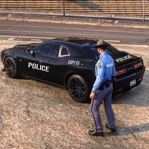 Echte Polizei Auto Verfolgung – Polizei Simulator, Verbrecherjagd & Cop Spiele 3D