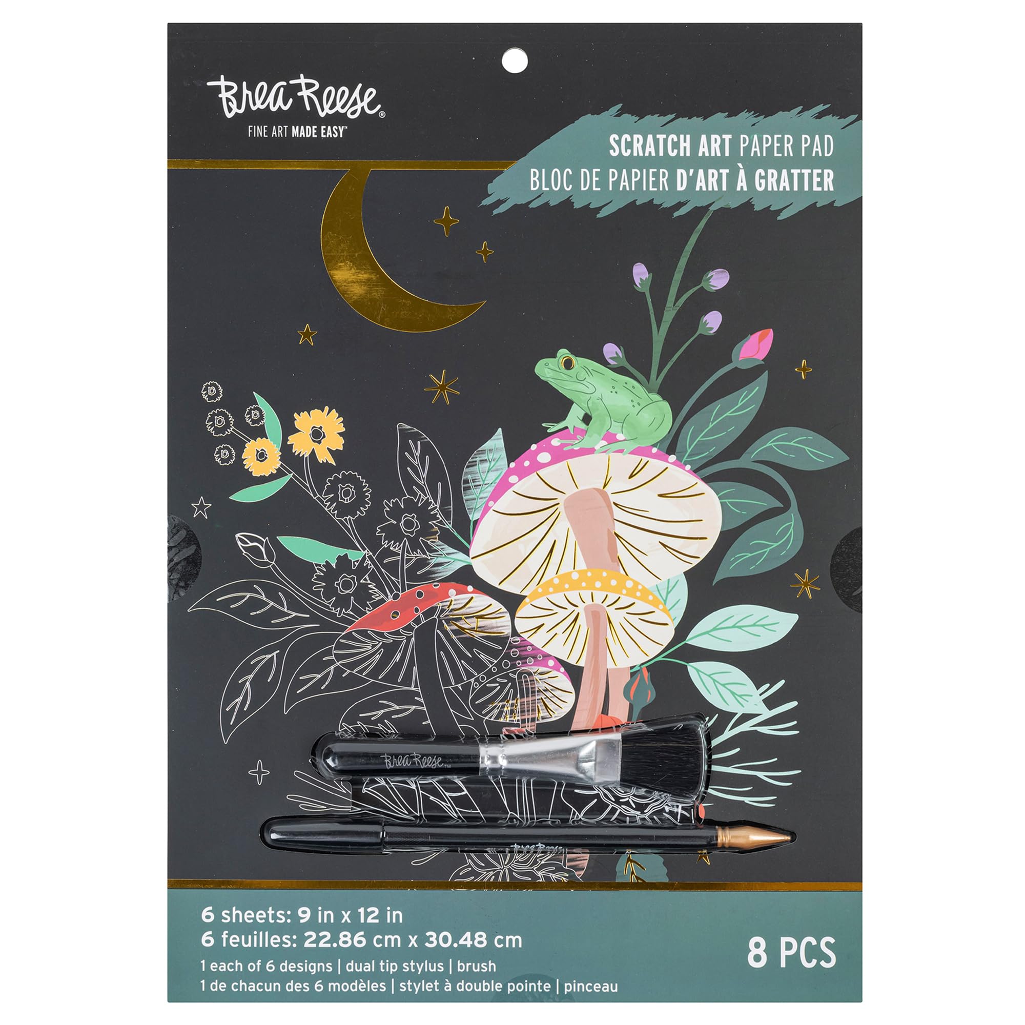 Amazon.com: Brea Reese: Scratch Art Kit - Mythical Animals - 6