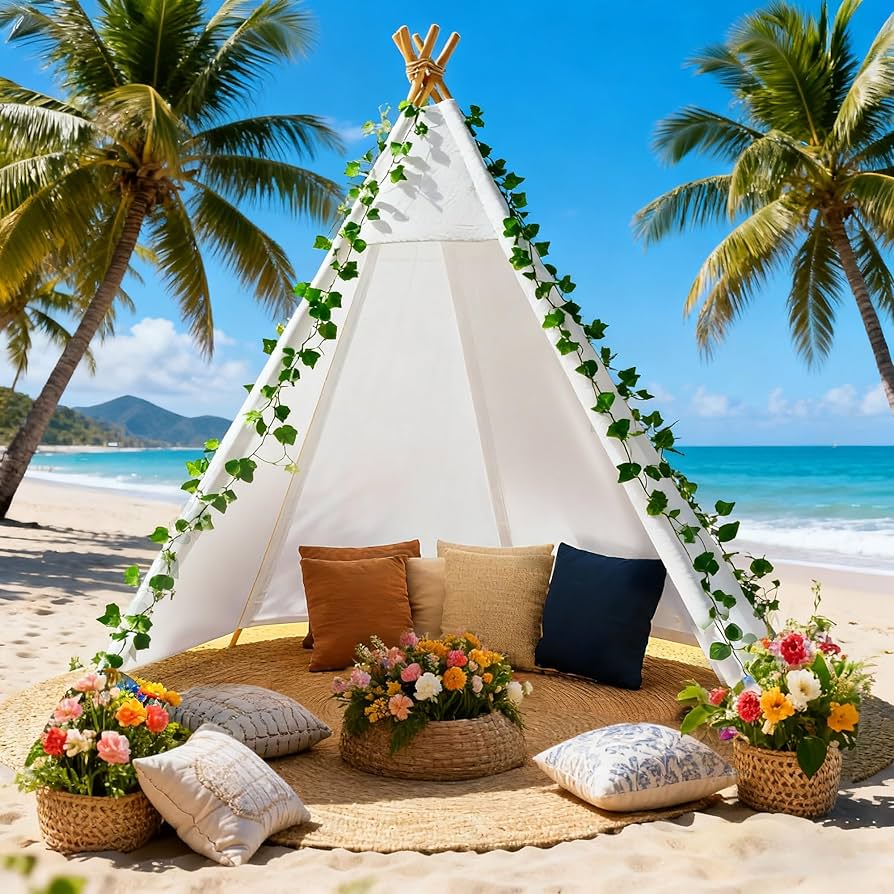 Amazon | Betterhood 7フィート Lサイズ ティピーテント 大人用 プレイ