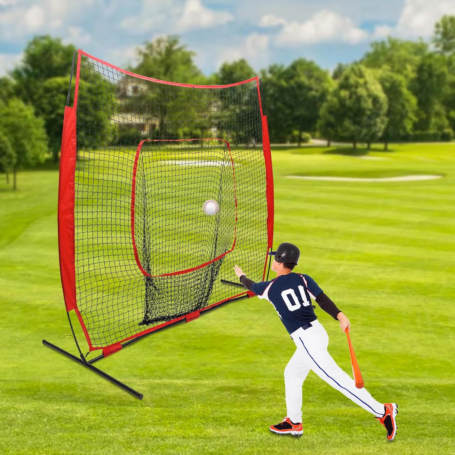 ソフトボールピッチングネット