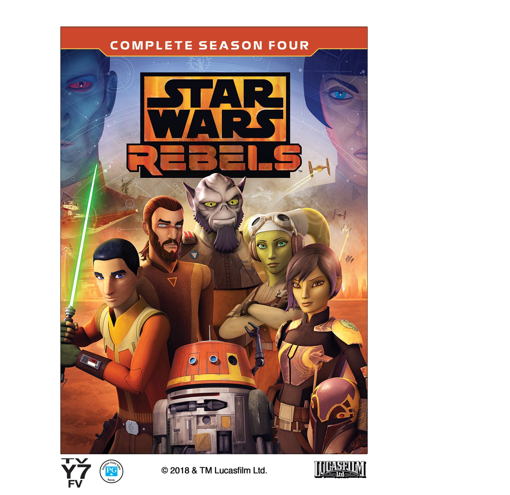 Amazon.com: Star Wars Rebels: Complete Season 4 (HOME VIDEO