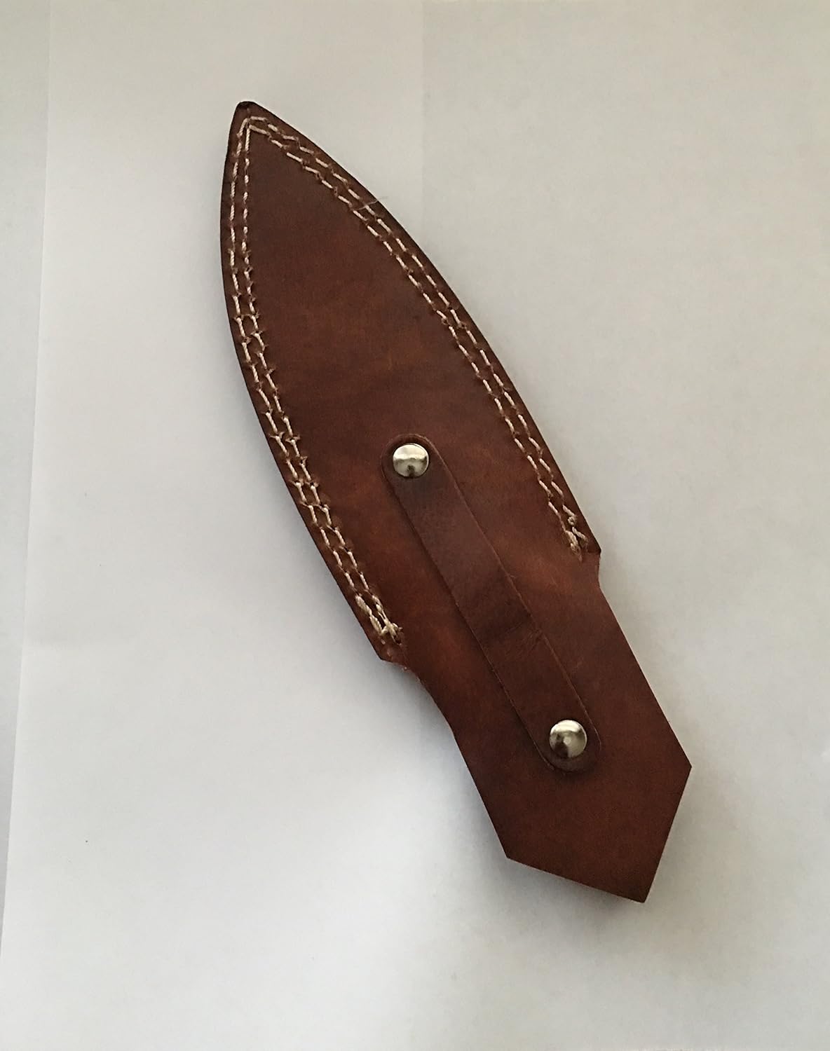 Handmade 8" Damascus Steel Double Edge Hunting Dagger Knife