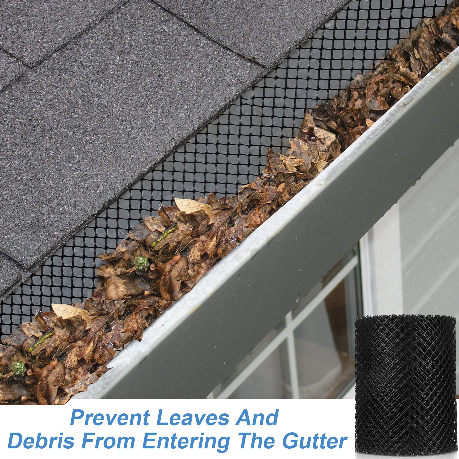 Gutter Saver Pro HEMOTON Gutter Guard Drain Filter Screen Drainage ...