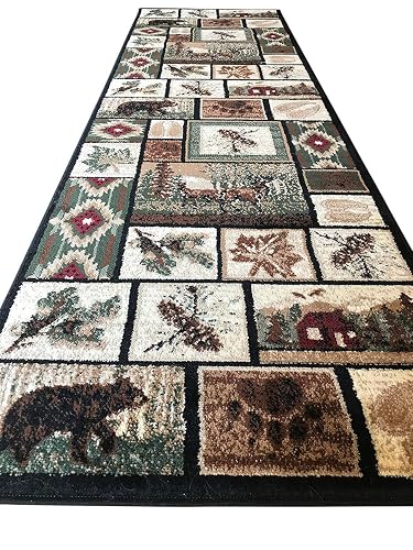 Carpet King Cabin Style Runner Native Design 386