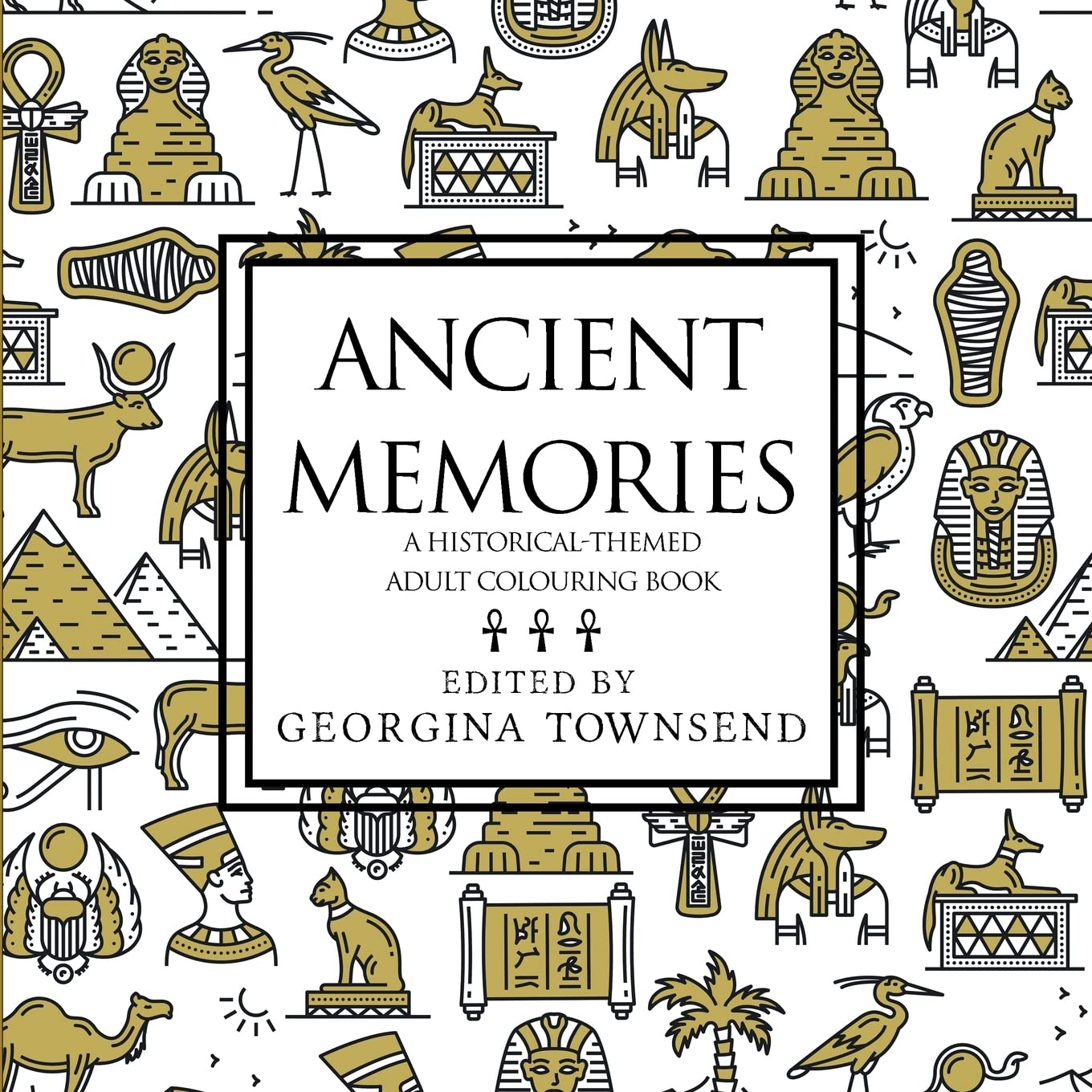 Ancient Memories: A Historical-Themed Adult Colouring Book