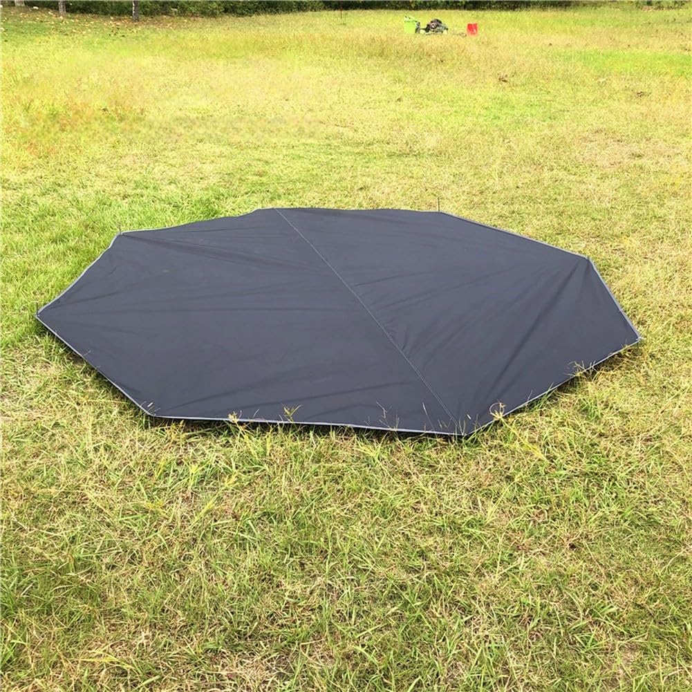DAZZLEEX Tienda de campaña caliente para 4 estaciones con gato de estufa para campamento de invierno, estufa de leña, refugio estilo yurta para 2-4 personas, mochileros, senderismo, aventura al aire