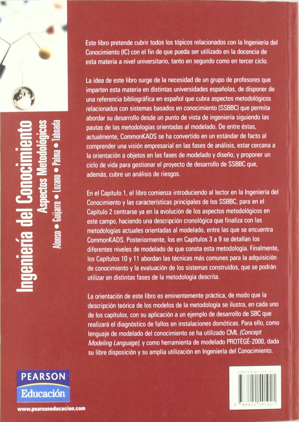 Ingeniería del conocimiento: Aspectos metodológicos (SIN COLECCION)