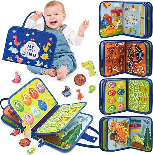 Juguete Montessori para niños pequeños de 1, 2, 3, 4 años, tabla de aprendizaje para niños pequeños de 2 a 4 años, libro Montessori preescolar disponible en Yaxa Guatemala