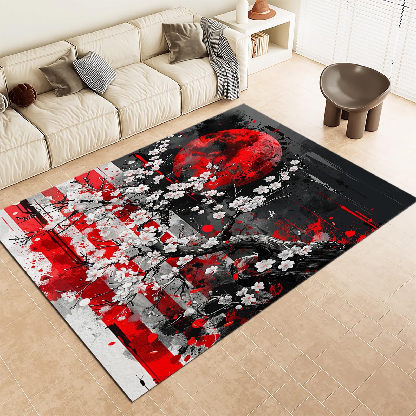 Simplistic Rugs Japanese Japanese Dining Room Rugs Japandi Interiors & How To Create The Look