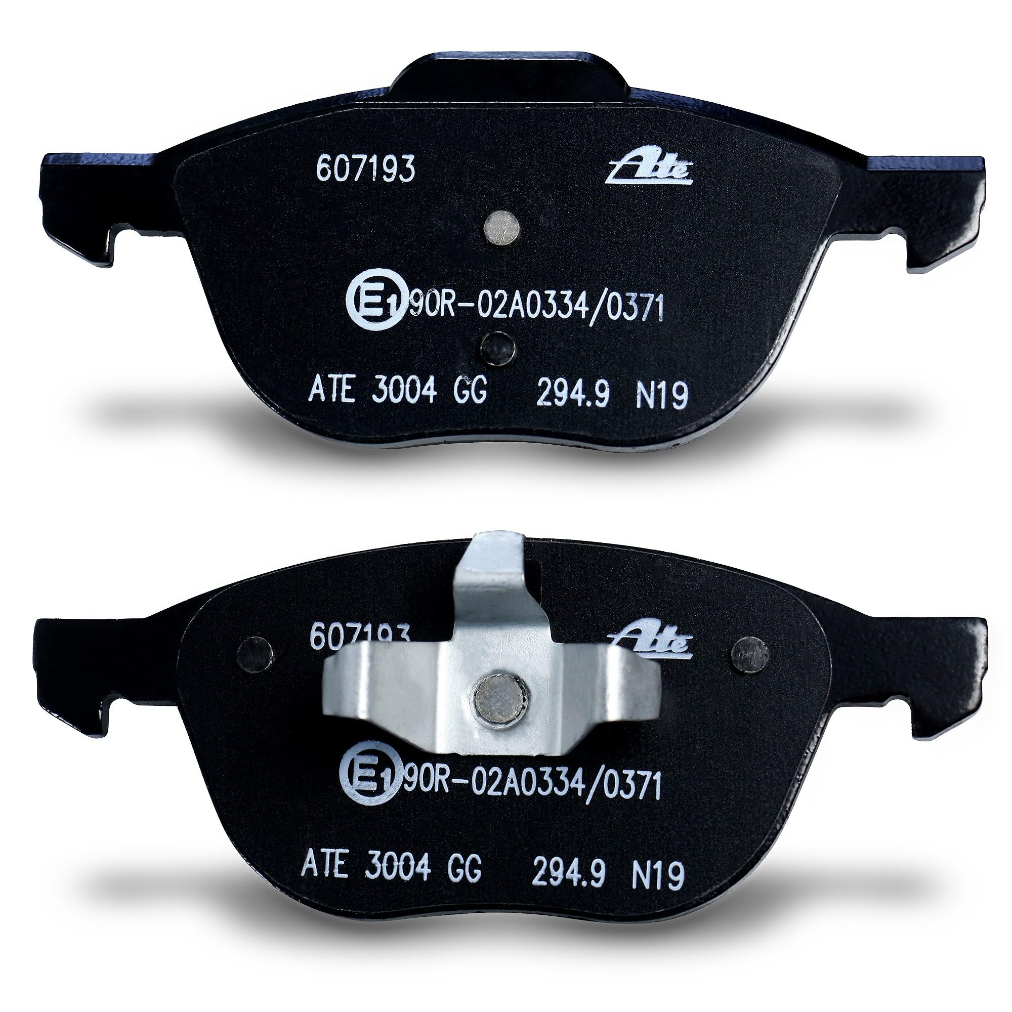 ATE Set di freni incl. dischi freno anteriori ¯ 300 mm ventilati + posteriori ¯ 271 mm pieni e pastiglie freno anteriori + posteriori Compatibile con FORD FOCUS Mk3