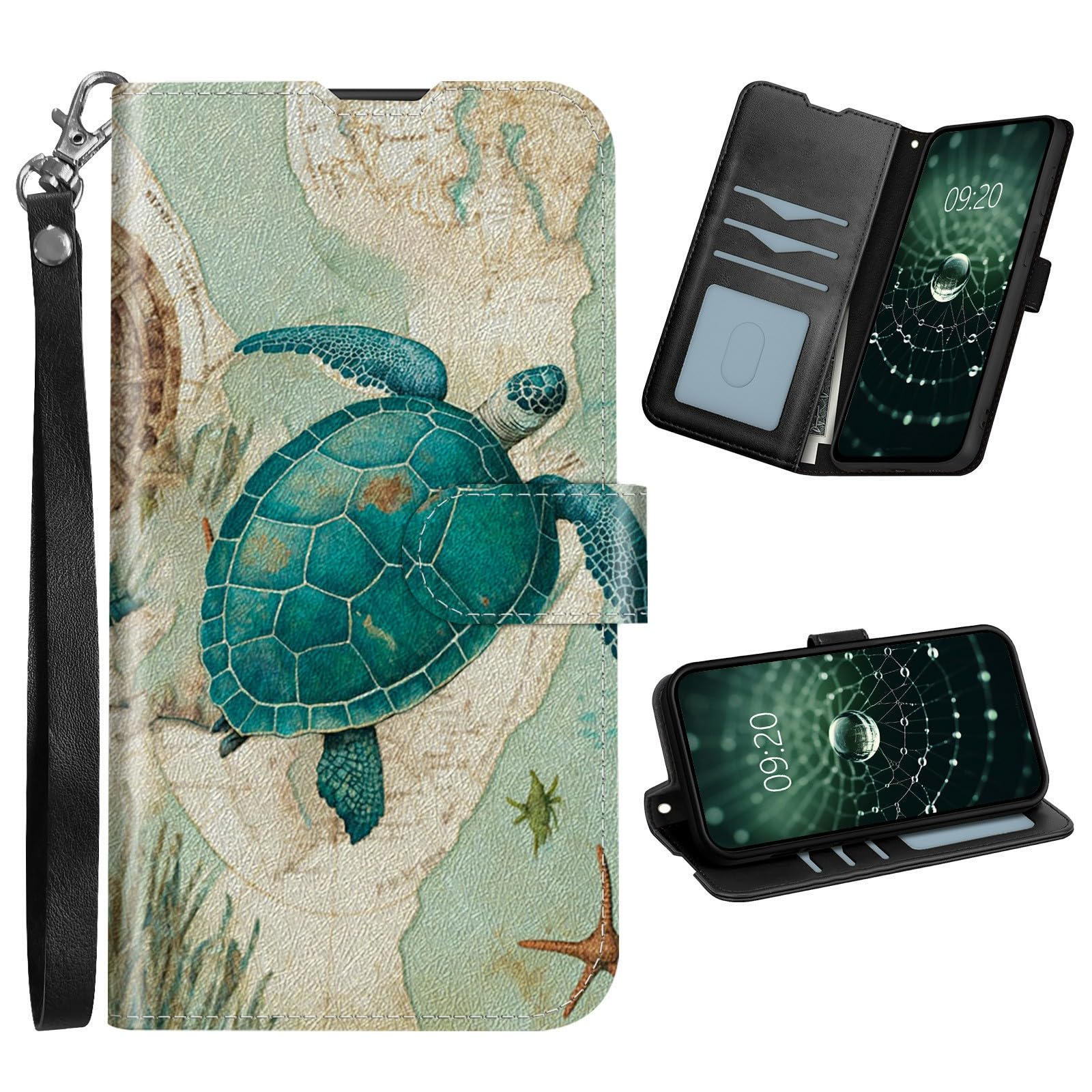 for Motorola Edge 2024 Case Wallet Cover with 3 Card Slots Kickstand Shakeproof Soft TPU & PU Leather Magnetic Closure Flip Phone Case for Motorola