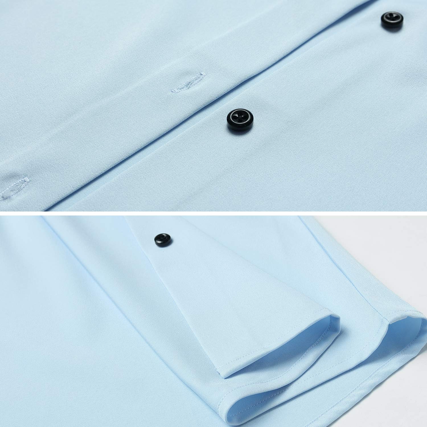 FLY HAWK Koszula damska bluzka basic włókno bambusowe koszula koszula slim fit koszule robocze z długim rękawem stretch koszule czas wolny biznesowa elegancka koszula rozmiar 34 do 52