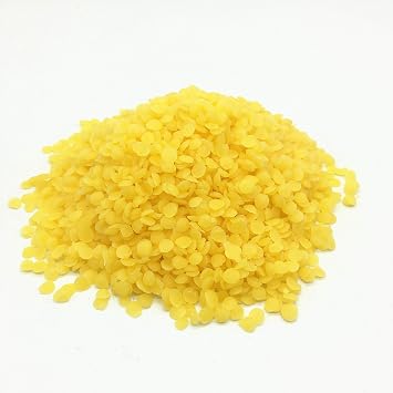 Beesworks Yellow Beeswax Pellets (1 lb) | 100% Pure, Cosmetic Grade, Triple-Filtered Beeswax for DIY Skin Care, Lip Balm, Lotion, and Candle Making