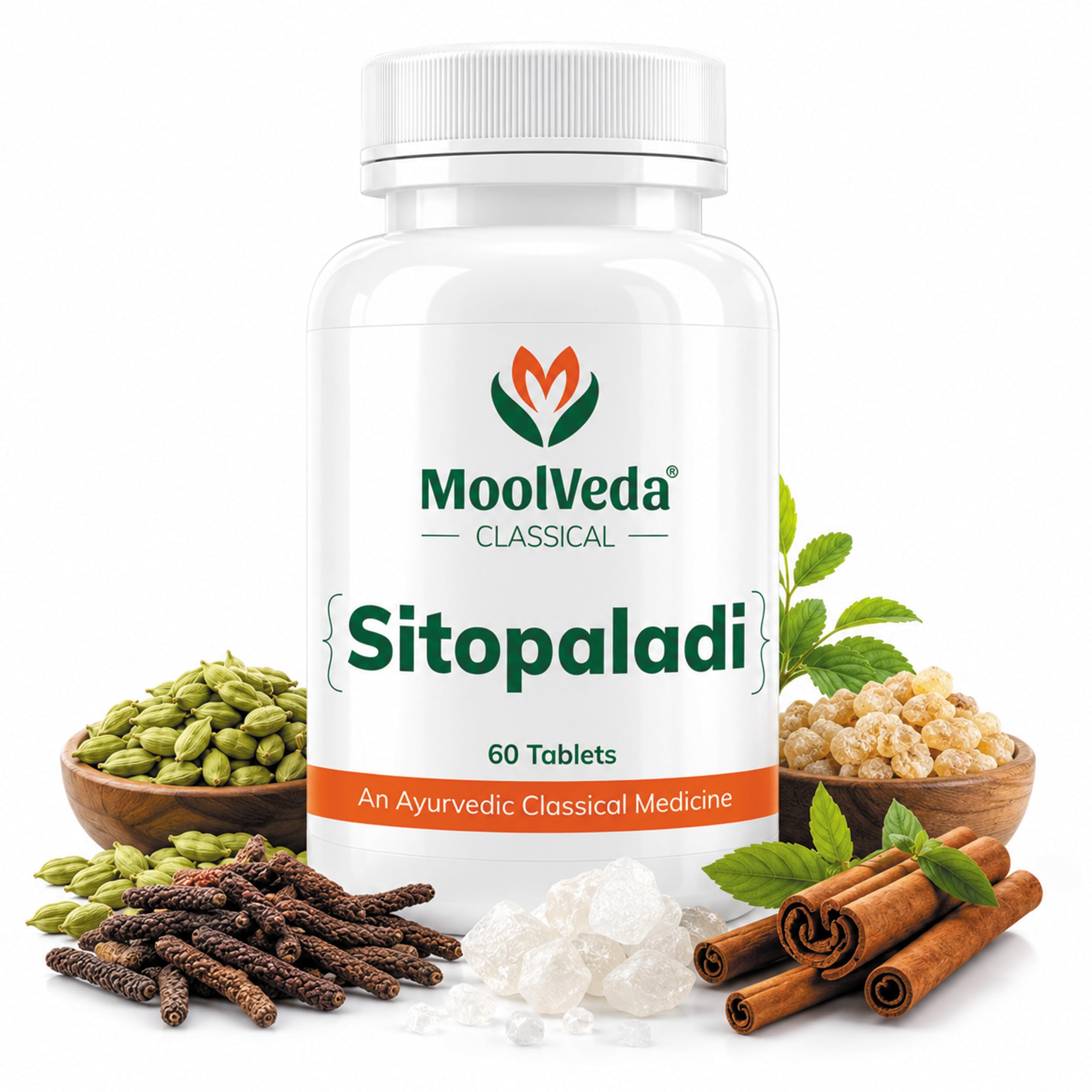 Sitopaladi Tablet – 60 Tablets | Ayurvedic Formula for Cough, Cold & Immunity | Herbal Respiratory Support-image-35