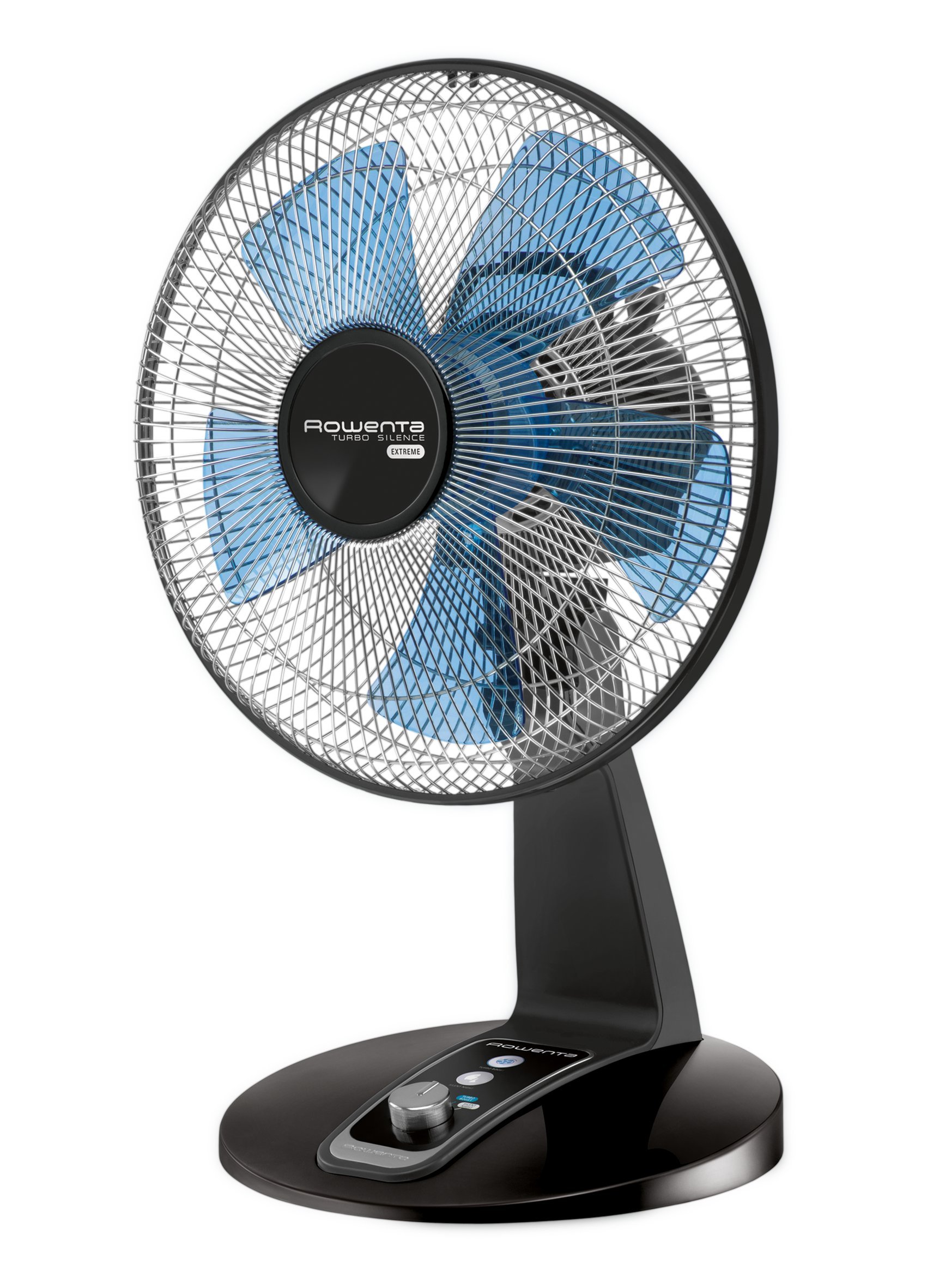Rowenta VU2631 Turbo Silence Table Fan, Portable Fan, 4 Speed Fan with User Friendly Turn Dial