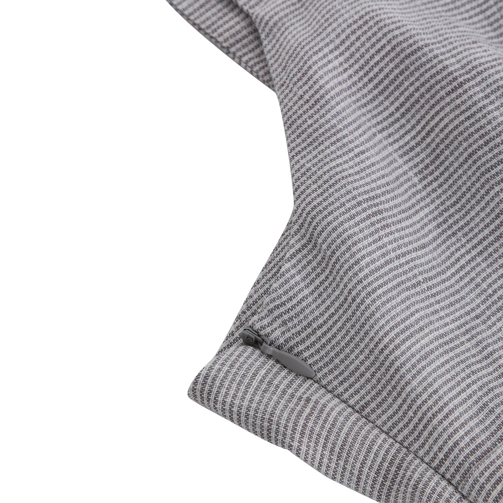 Amazhiyu Vestido de verano de lino puro para mujer, sin mangas, con cuello en V, acampanado, para la playa