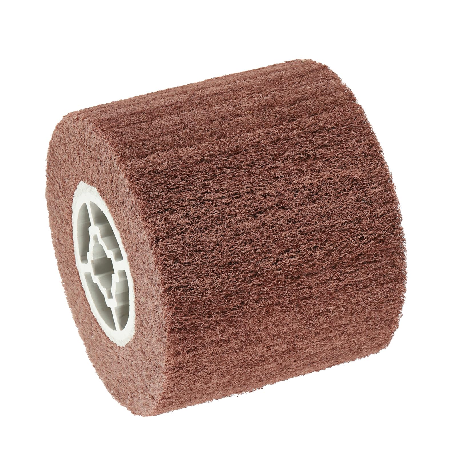 QUARKZMAN 120x100x19mm 800 Grana Ruota A Lamelle Abrasiva Non Tessuta Per Lucidatura E Satinatura In Nylon Wire Drawing Per Trattamento Superficiale Acciaio Inox Rame Alluminio Rosso
